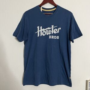 Howler Bros Men’s SZ M T Shirt Logo Blue